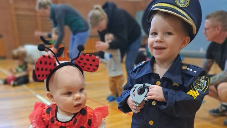 Heute Kinderfasching bei den Krümeln