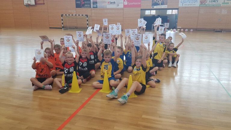 Erstes Handball-Minispielfest in Plau ein voller Erfolg – 14. November 2023