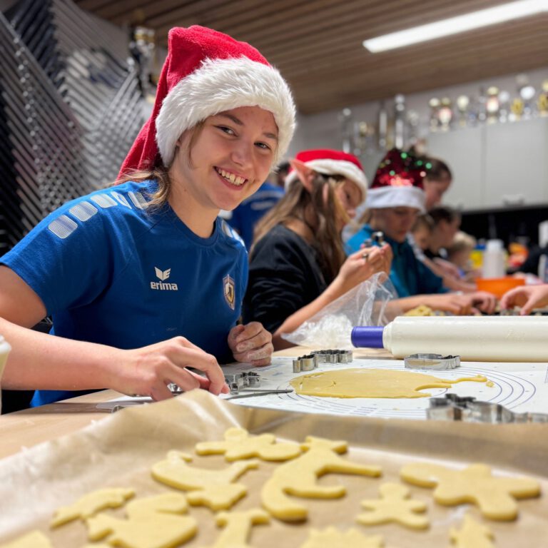 In der Weihnachtsbäckerei …