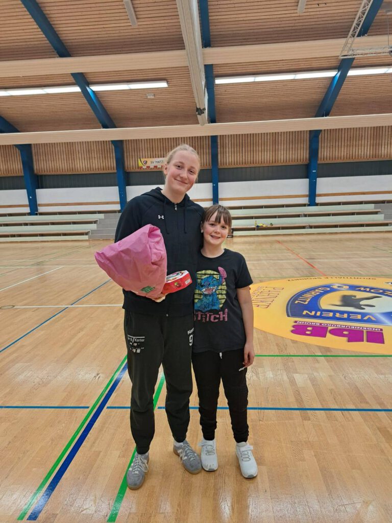 Besonderes Training für unsere Torhüterinnen