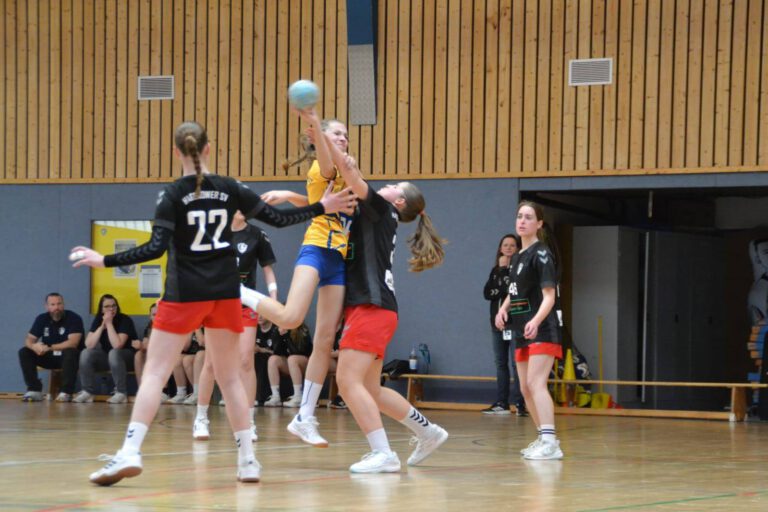 Schwieriger Start für  Mädels der wJC